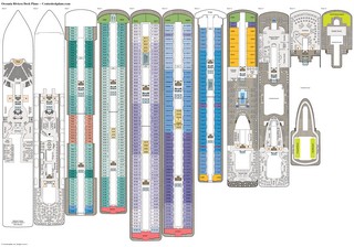 Oceania Riviera deck plans